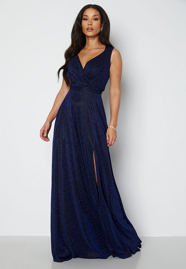 green emerald velvet dress Plus Mesh Glitter See-through -cross Shoulder Wrap Maxi Dress  Passion 4  Fashion USA