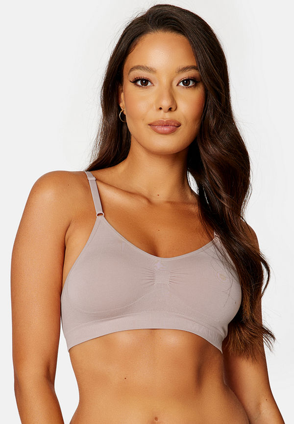 Magic Bodyfashion Comfort Bra Spaghetti Straps Bamboo Rose