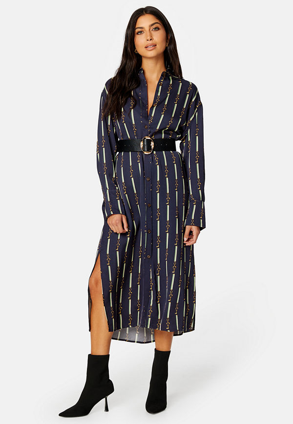 Gant American Luxe Shirt Dress 433 EVENING BLUE