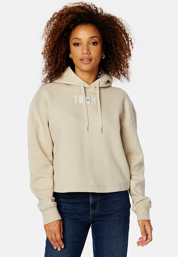 Tommy Jeans Relaxed Essential Logo 2 Hoodie ACE Stony Beige