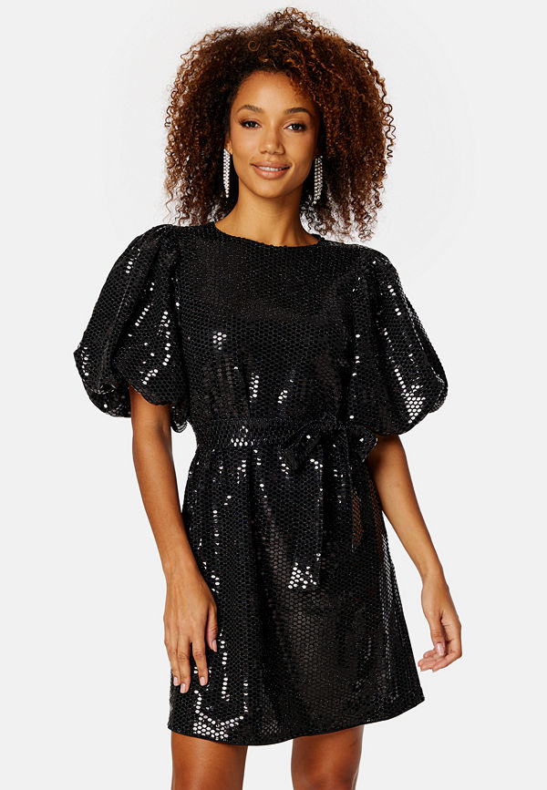 Selected Femme Sandy 3/4 Short Dress Black