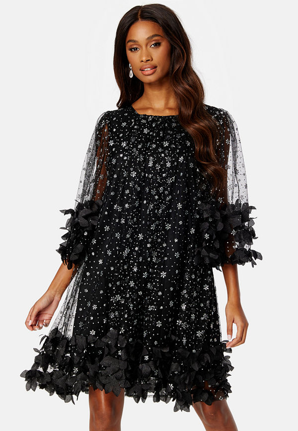 Ida Sjöstedt River Dress Svart/Silver