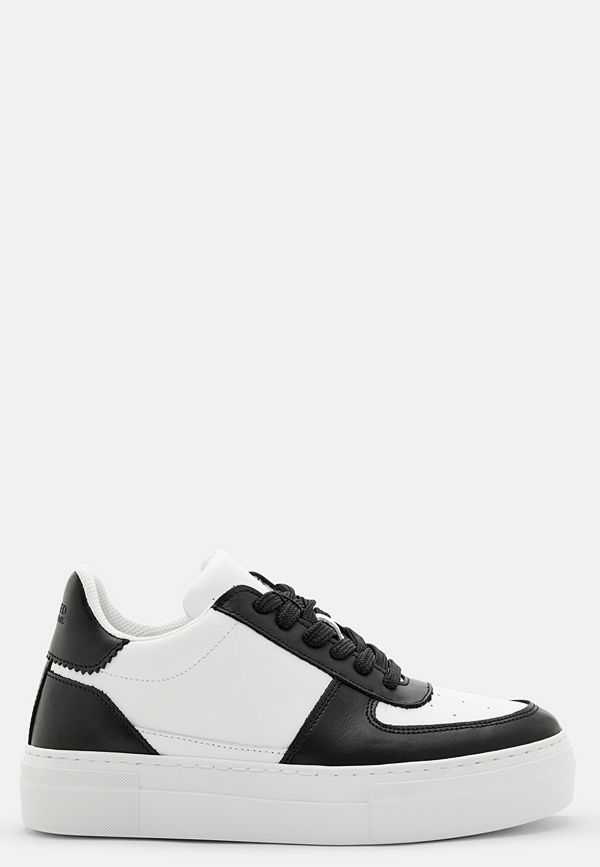 Selected Femme Slfharper Leather Sneaker Black