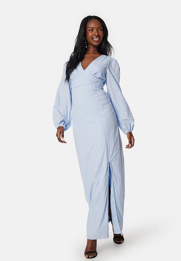 Vila Vimalina L/S maxi dress Kentucky Blue