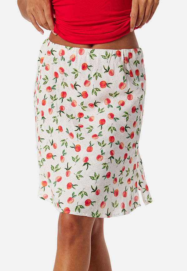 Pieces Pcnya HW Slit Skirt Cloud Dancer