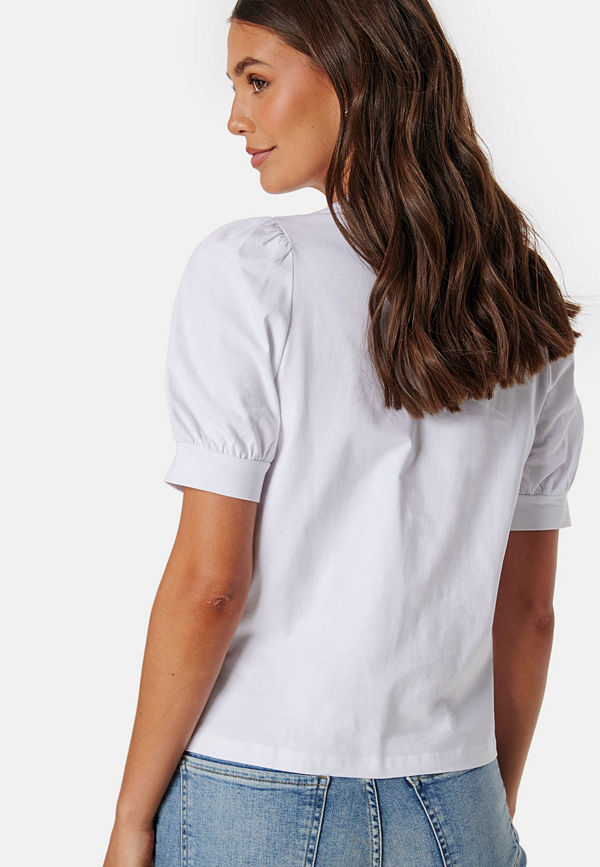 Vero Moda Vmkerry 2/4 O-Neck Top Bright White