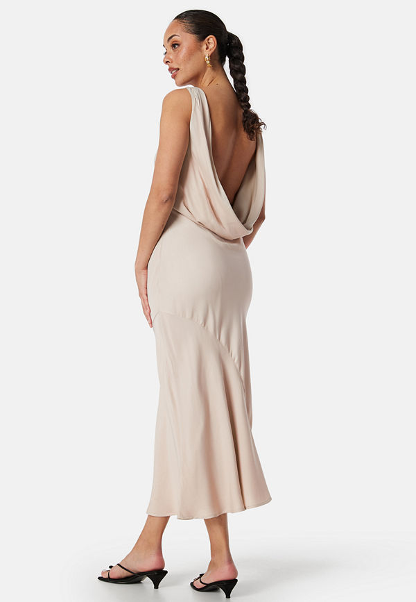 Bubbleroom Occasion CC Low back Dress Champagne