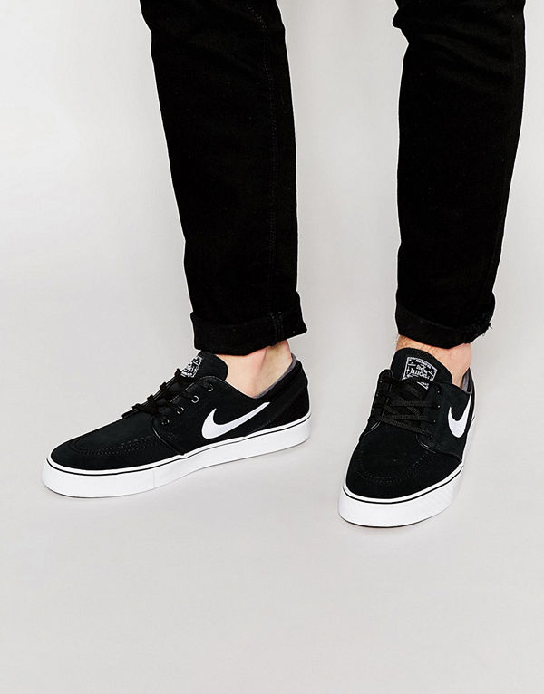 Nike Sb Stefan Janoski Trainers In Black 333824-026