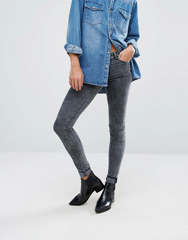 Vila Washed Denim Jeans