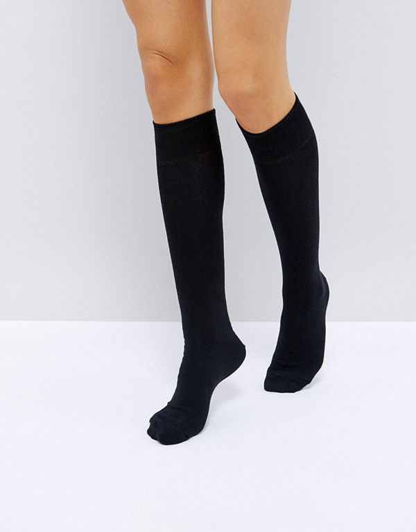 ASOS DESIGN Knähöga sockar