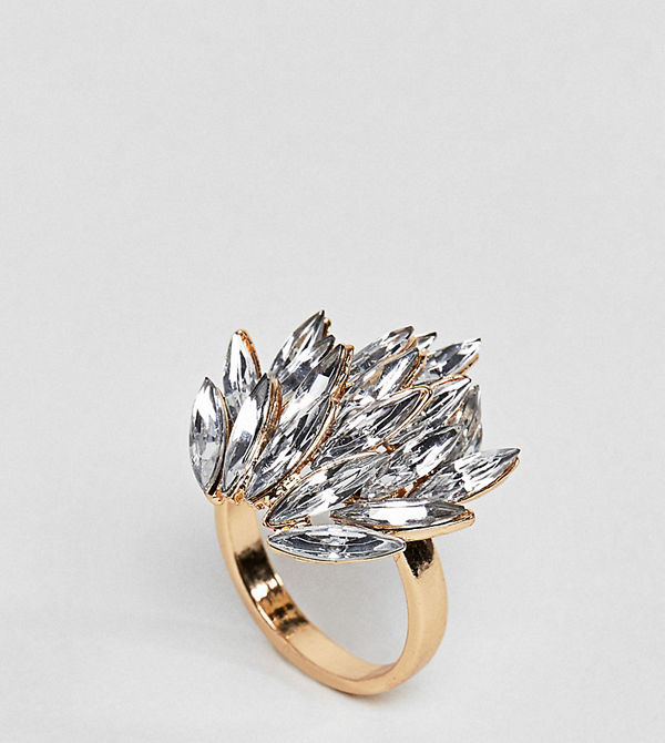 ASOS Curve Statement Jewel Ring