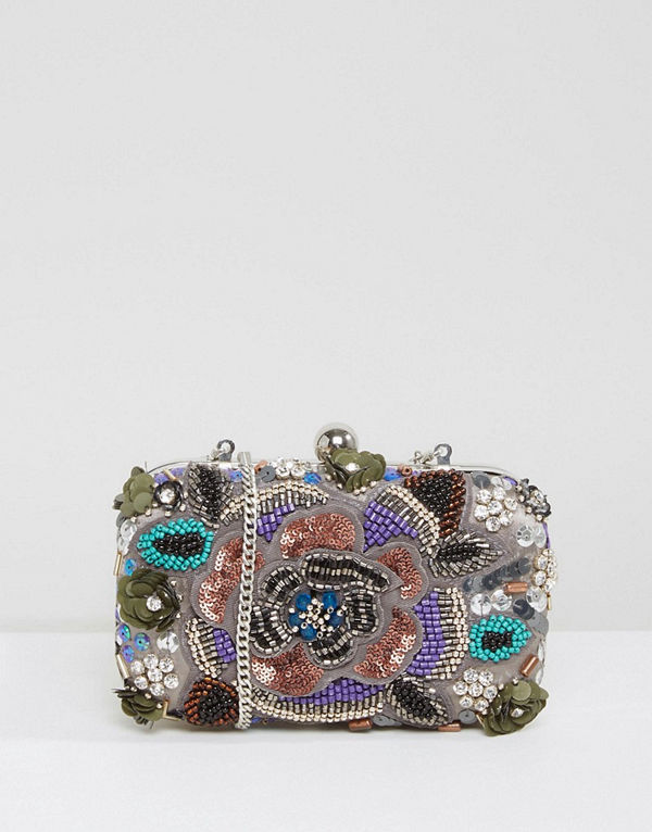 Park Lane kuvertväska Embellished Structured Clutch bag