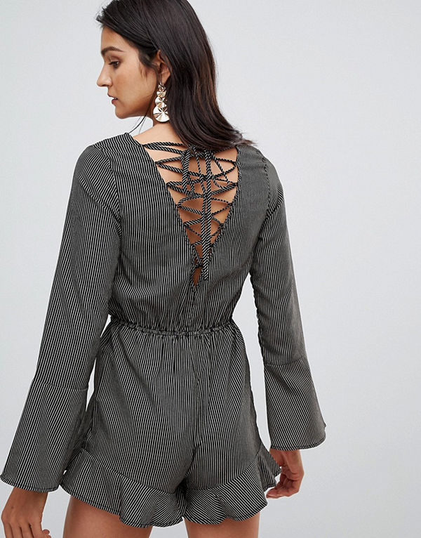 Lunik Randig playsuit