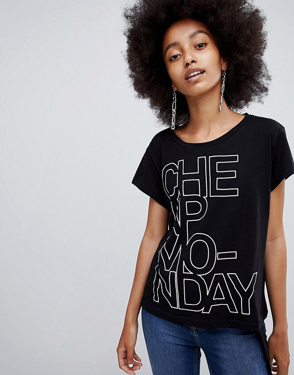 Cheap Monday Concrete Logo Have T-shirt