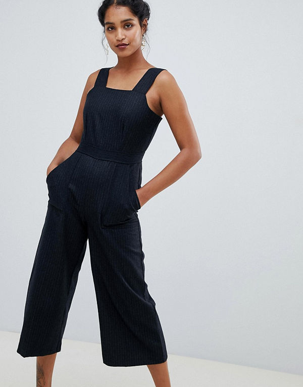 Closet London Figursydd culotte-jumpsuit
