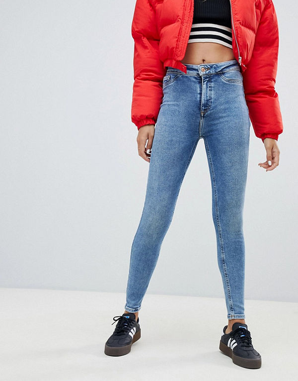 jeans hög midja