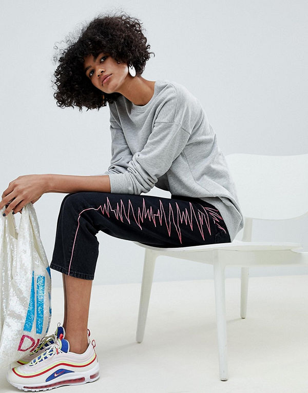 ASOS DESIGN Florence Svarta