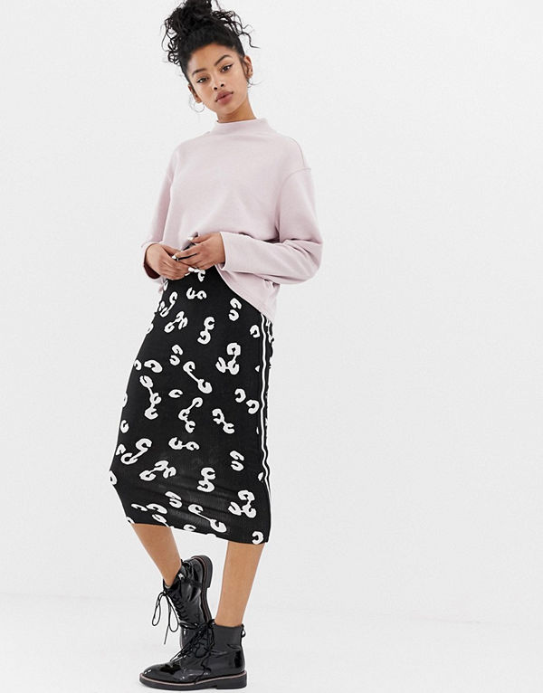 ASOS DESIGN Kedjemönstrad