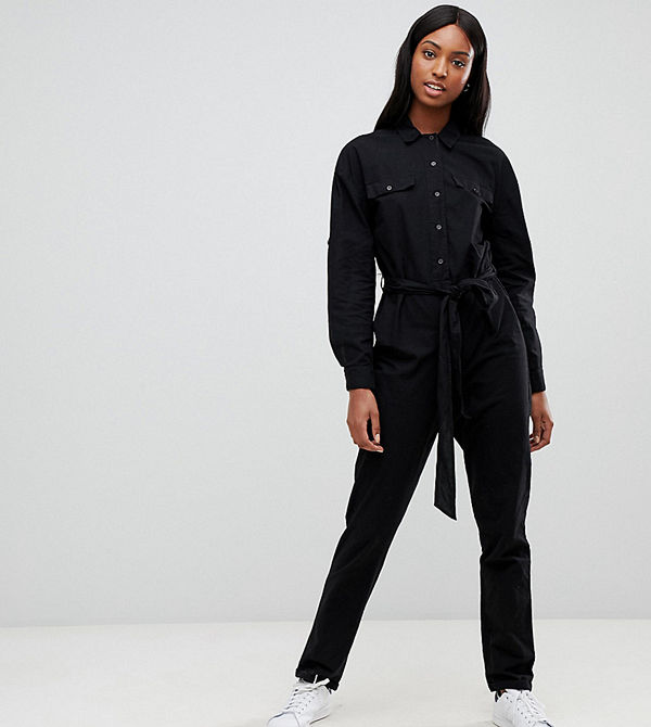 Asos Tall Boilersuit i tvättad bomull