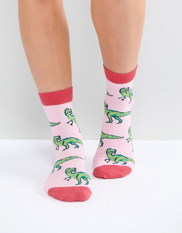 ASOS DESIGN Dinosauriestrumpor