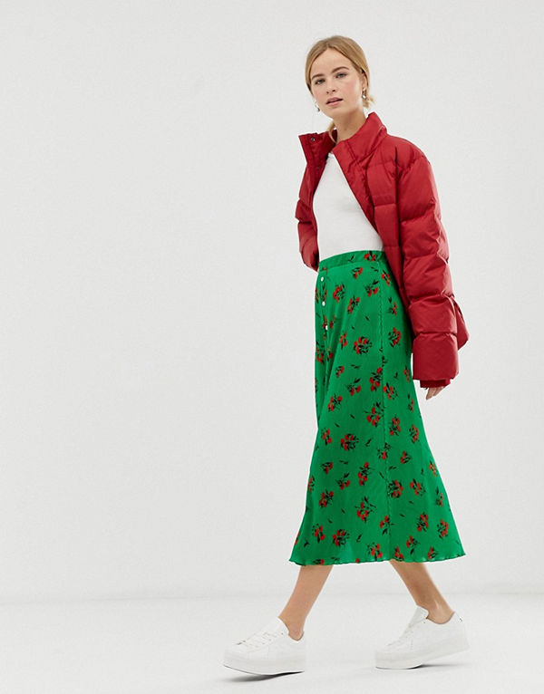 ASOS DESIGN Blommig