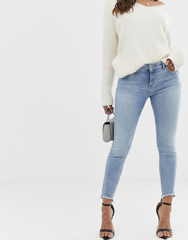 DL1961 Emma Skinny jeans med råkant Fenwick