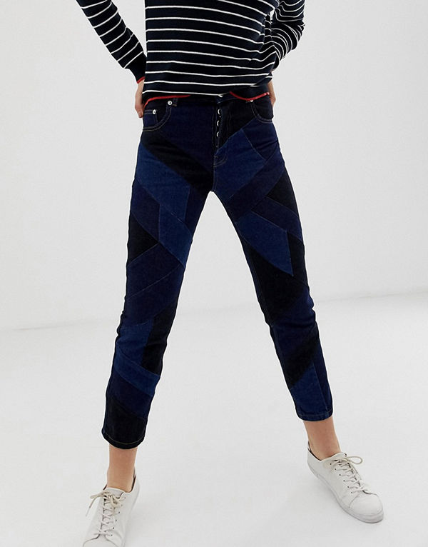 ASOS DESIGN Florence Mörkt tvättade
