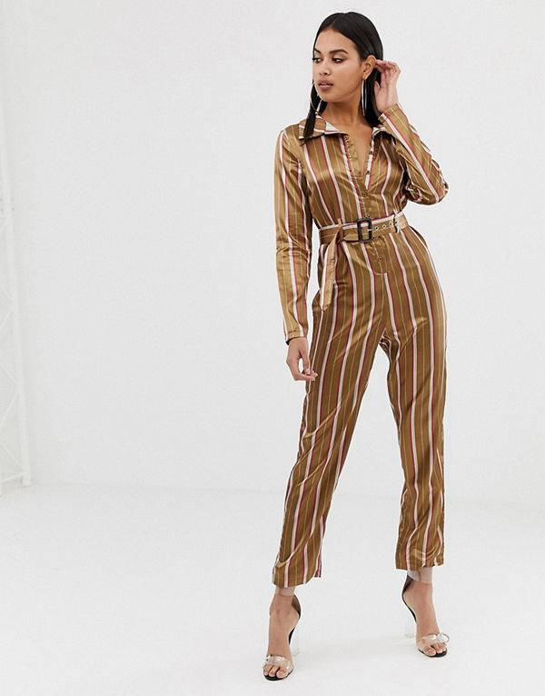 PrettyLittleThing Kamelfärgad