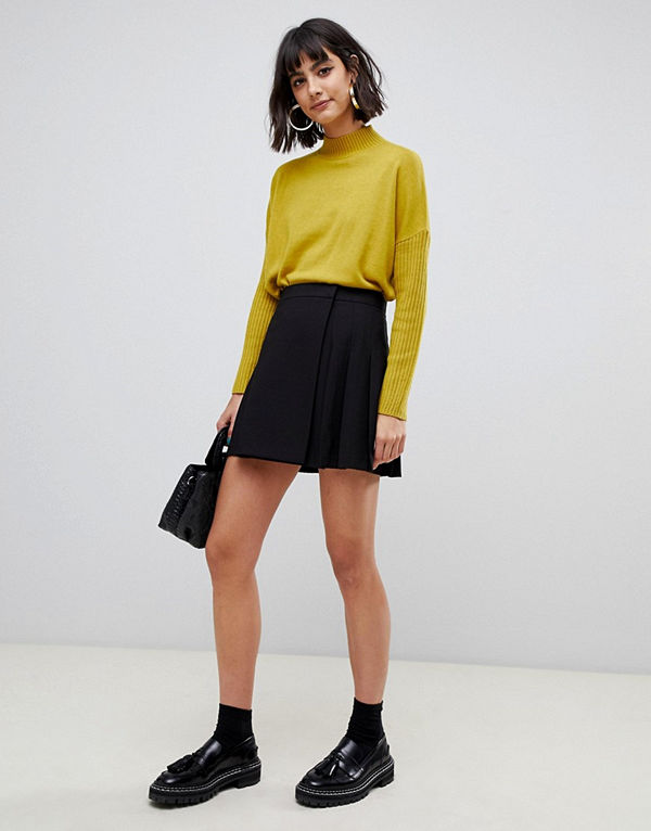 ASOS DESIGN Minikjol i kiltmodell
