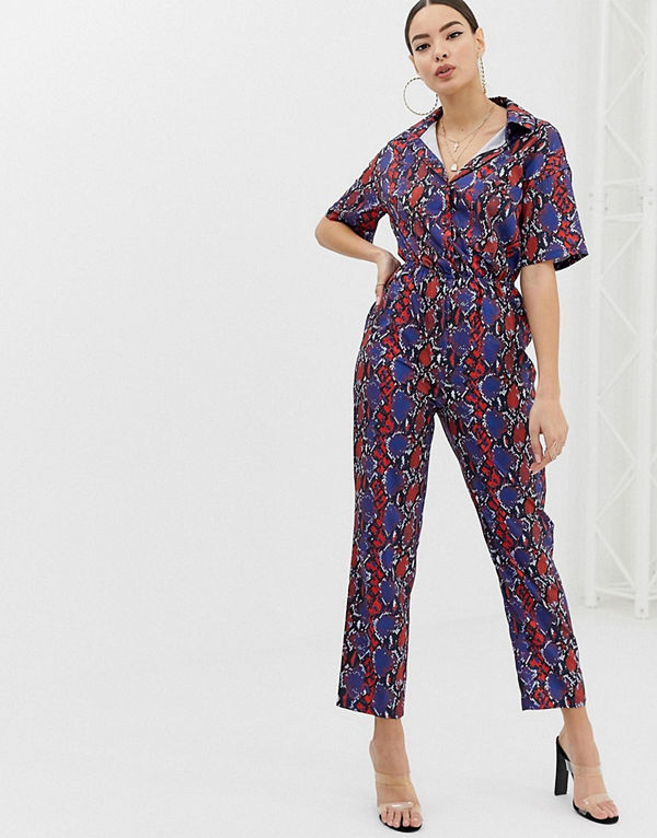 Missguided Röd och blå