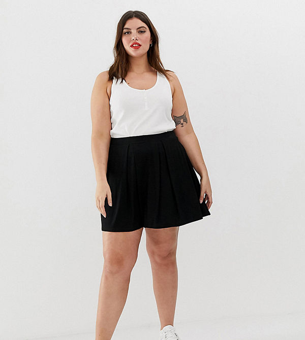 ASOS Curve Minikjol med plissering