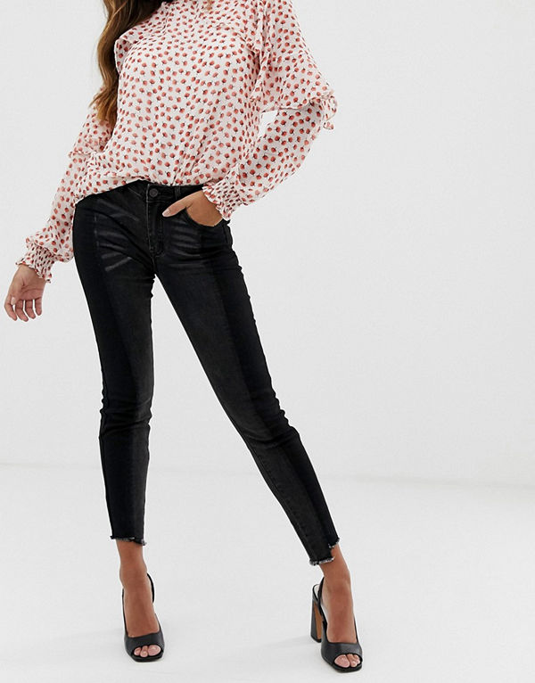 Vila Tvättade skinny jeans