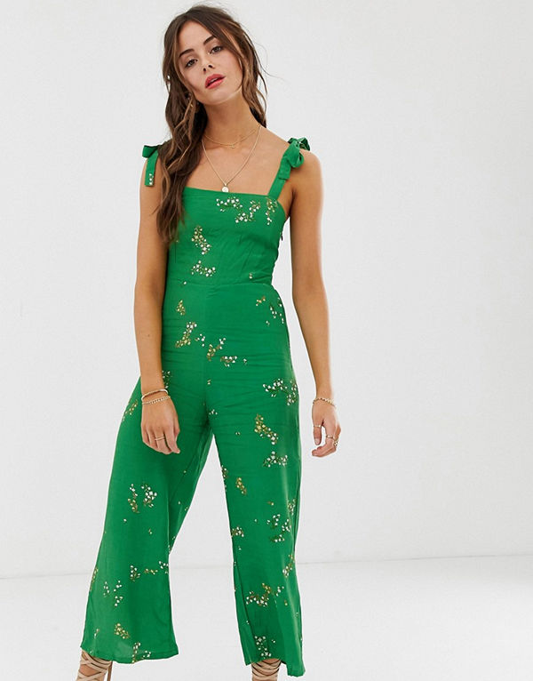 Faithfull the Brand Faithfull Ellsa jumpsuit Myrtille floral