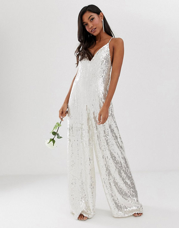 ASOS Edition Jumpsuit med vida ben