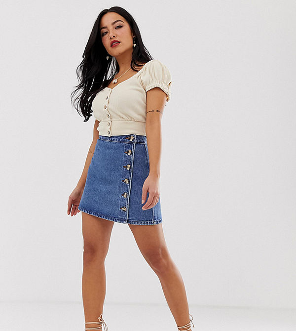 ASOS Petite Mellanblå