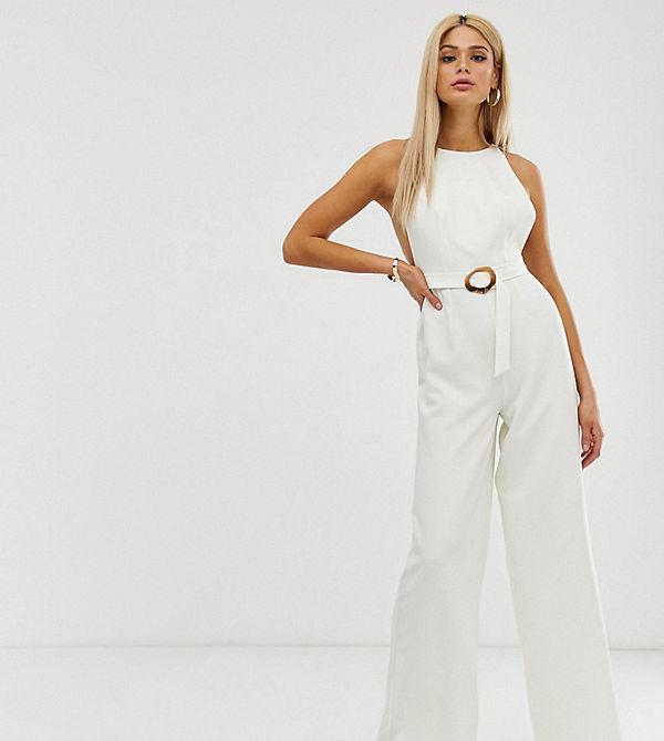 Asos Tall Minimalistisk jumpsuit med lågt skuret ärmhål