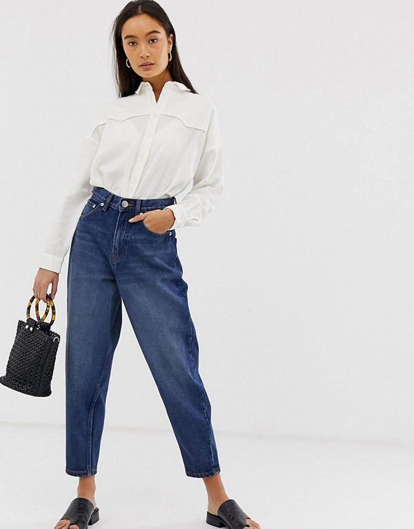ASOS DESIGN Mörkblå