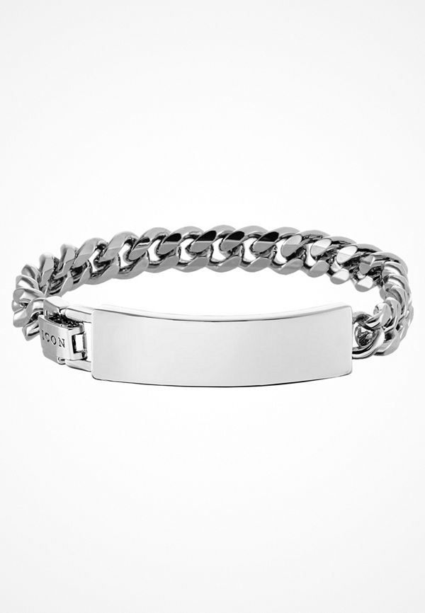 Icon Brand BIKER Armband silvercoloured