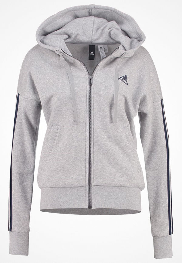 Adidas Performance ESSENTIALS Sweatshirt medium grey heather/collegiate navy