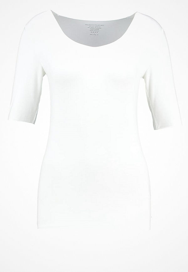 Majestic Tshirt bas blanc