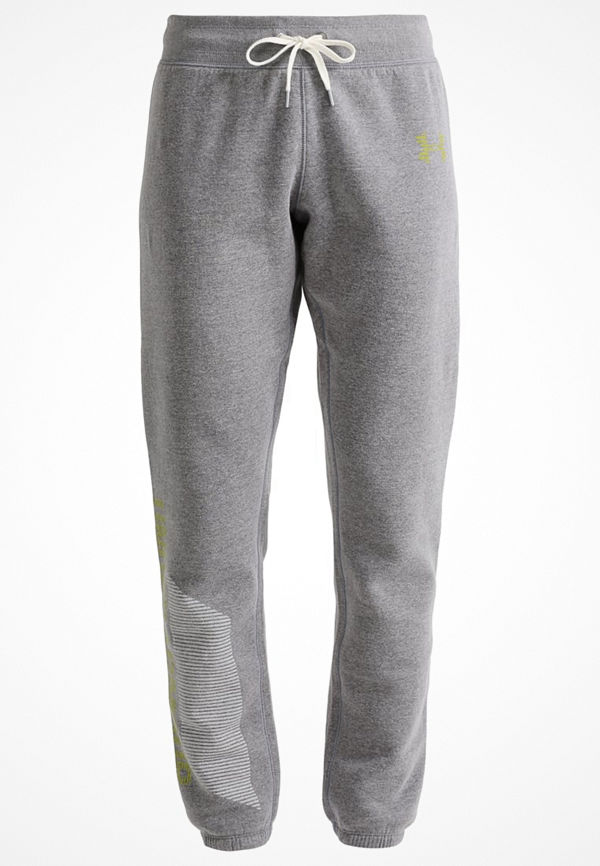 Under Armour Träningsbyxor graphite light heather/smash yellow