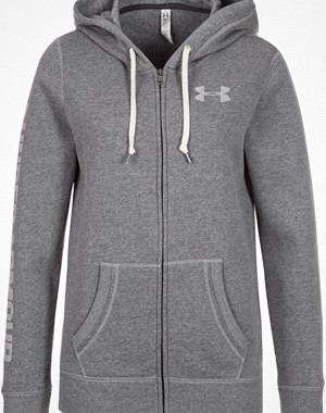 Under Armour FAVORITE Sweatshirt carbon heather/white