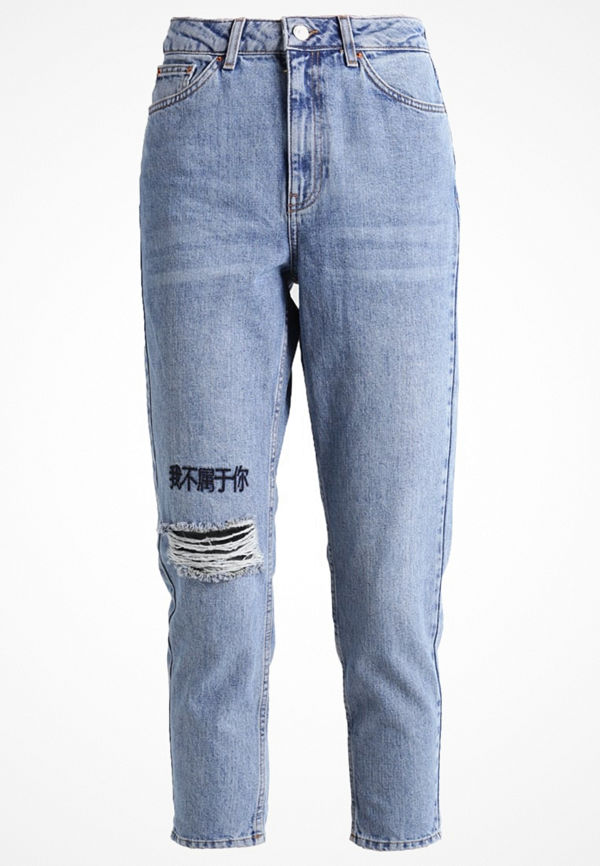 Topshop Jeans relaxed fit bleach