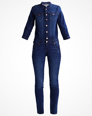 Q/S designed by Overall / Jumpsuit blue denim tinted/heavy stone washed