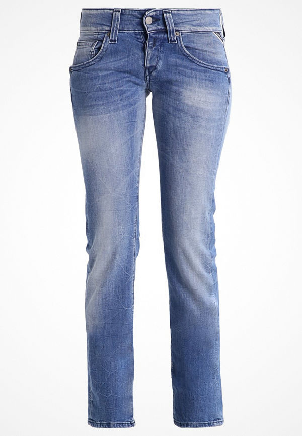 Replay NEWSWENFANI Jeans straight leg blue denim