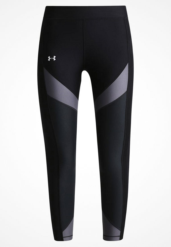 Under Armour COLOR BLOCKED Tights black/rhino gray/metallic silver