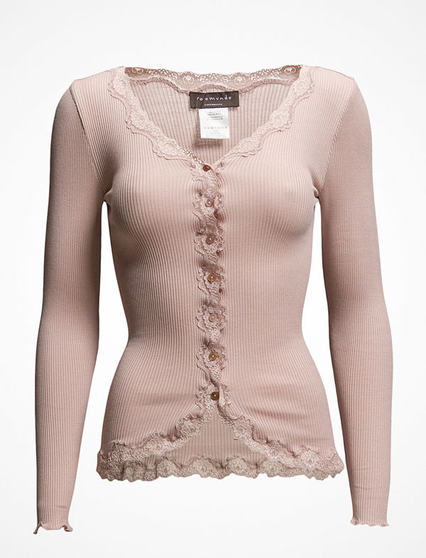 Rosemunde Silk Cardigan Regular Ls W/Rev Vint