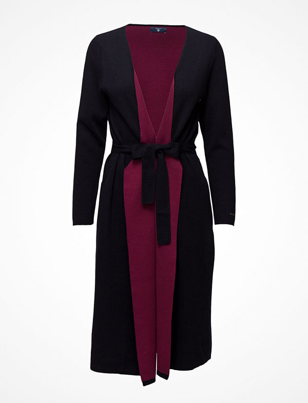 Gant O1. Doubled Faced Wrap Cardigan