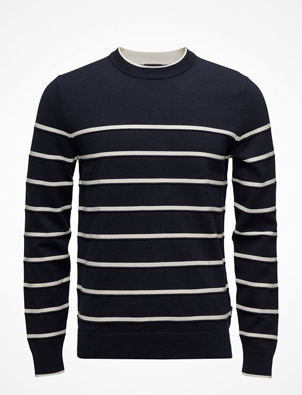 Calvin Klein Saup Textured Stp C-Nk