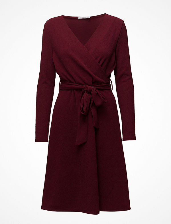 Mango Wrap Neckline Dress